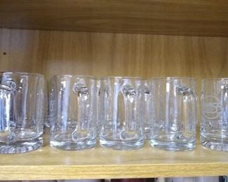 Beer mugs - set of 8