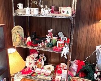 Various Christmas decorations