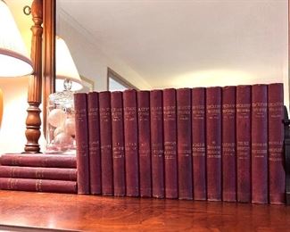 Vtg. Dickens' Works books