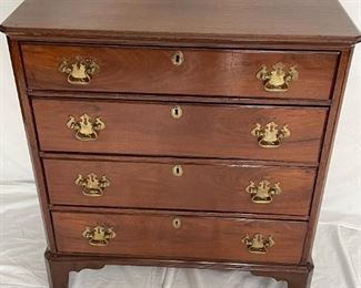A Circa 1770-1785 Virginia Chippendale Child's Chest of Drawers