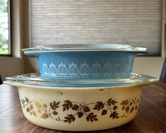 Pyrex Covered Casseroles