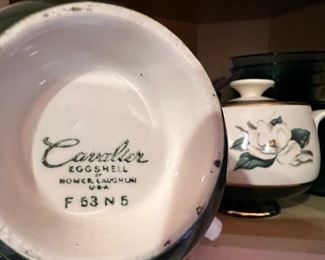 Homer Laughlin Cream & Sugar