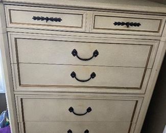 French provincial chest of drawers $87.50