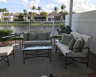 Ethan Allen Biscayne Patio furniture collection. Entire collection available.