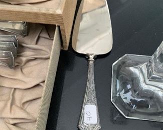 Sterling silver handle