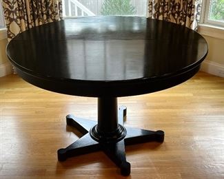 Item 15:  Century Furniture Pedestal Table with Leaf:  $445