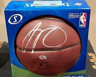 Item 60:  Autographed Jayson Tatum Basketball with COA:  $225