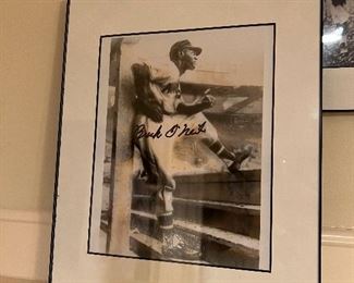 Item 146:  Autographed Buck O'Neil Photograph with COA:  $65