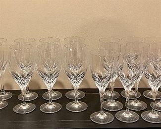 Item 119:  (8) Gorham Crystal  Wine Glasses:  $95