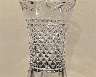 Item 124:  Galway Crystal Vase:  $28