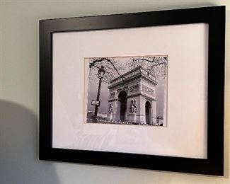Item 174:  L'arc de Triomphe, Framed: $45