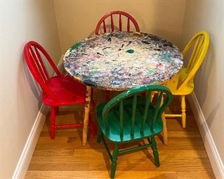 Children's Craft Table & Chairs