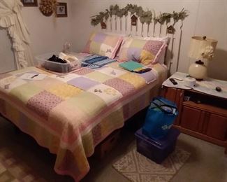 Queen Adjustable Bed.