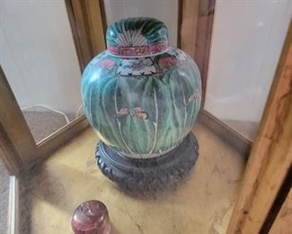 Signed vase