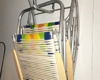 Vintage lawn chairs