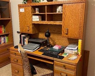 Desk, Chair, Printer, Keyboards, etc.