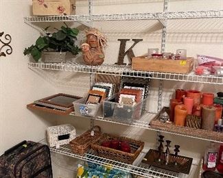 Pillows, Frames, Candles