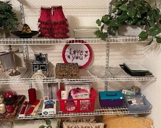 Lamp shades, Pillows, Floral