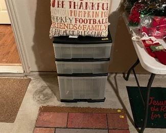 Storage, Pillows, Mats