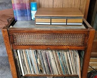 Records and stand