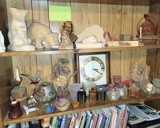 Wood carvings and collectibles