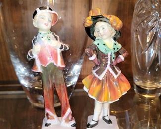 Pearly Boy and Pearly Girl - Royal Doulton