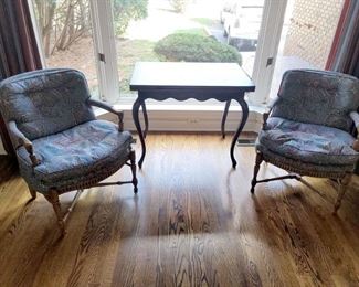 Pair of matching designer chairs