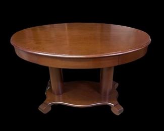 Antique Oval Parlor Table 