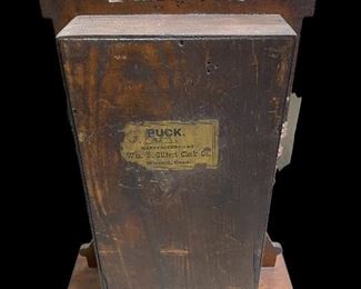 ANTIQUE PUCK. "KITCHEN" CLOCK by WM. L. GILBERT CLOCK CO.