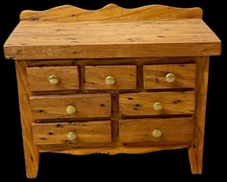 MINI HANDCRAFTED 7-DRAWER CHEST