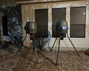 Moultrie Deer feeders w/solar panels