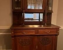 Vintage Wooden Hutch