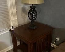 Wooden End Table