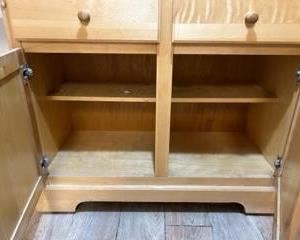 Oak Wood Server Buffet