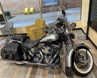 The 2003 100 Year Anniversary Harley-Davidson Heritage Softail Motorcycle shown is for sale.
It is in excellent condition.
First Owner,
12,951 Miles, 
the VIN is JTHYP5BCOM5008061.
The motorcycle has been serviced on 10/25/2022. Please see the below link for the service record details.
The price is $14,500 and it is the final bottom price.
For inquiries, please call or text 7032689529 or visit Tysons Jewelry located at: 8373 Leesburg Pike #12, Vienna Virginia 22182 More pictures can be viewed on our Google Store, in the 2003 Harley-Davidson Heritage Softail 100 Year Anniversary section: https://www.google.com/search?sxsrf=ALiCzsYHEh6MymF3dh25wQbEPXID2RYzfQ:1666110762177&q=Tysons+Jewelry&ludocid=3482357705316567291&gsas=1&lsig=AB86z5XerEnRdcJpYBZr7pId48ad&sa=X&ved=2ahUKEwi79oqhmur6AhXEUjUKHfYbDXMQhecIegQIFhAN&biw=1873&bih=961&dpr=1#lpc=lpc&scso=_ONVOY-3ZNIOj5NoPw42_mAg_109:0