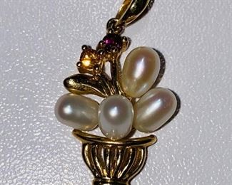 The 14K Yellow Gold Yellow Sapphire Amethyst Pearl Pendant shown, and/or similar products are available for shipping or for browsing and purchase at Tysons Jewelry. The price is $75.

Please text or call 7032689529 for inquiries, or visit Tysons Jewelry located at:

8373 Leesburg Pike #12, Vienna Virginia 22182

Additional pictures are available upon request.

We buy gold and precious metals at 95%. Please see our website to learn more about specific prices, our other products/services & additional ways to get in contact:

https://tysonsjewelry.net

Jewelry resizing, and repair services are available at the store. Inquiries regarding gold, silver, precious metals, coins, watches, diamonds, cars, and collectibles are welcome!