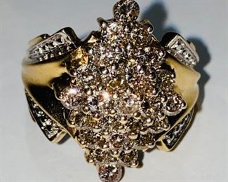 The 14K Yellow Solid Gold Real Diamond Ring shown, and/or similar products are available for shipping or for browsing and purchase at Tysons Jewelry. The price is $500.

Please text or call 7032689529 for inquiries, or visit Tysons Jewelry located at:

8373 Leesburg Pike #12, Vienna Virginia 22182

Additional pictures are available upon request.

We buy gold and precious metals at 95%. Please see our website to learn more about specific prices, our other products/services & additional ways to get in contact:

https://tysonsjewelry.net

Jewelry resizing, and repair services are available at the store. Inquiries regarding gold, silver, precious metals, coins, watches, diamonds, cars, and collectibles are welcome!