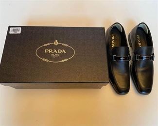 The Prada High End Dress Shoes New in the Box Size 8 shown, and/or similar products are available for shipping or for browsing and purchase at Tysons Jewelry. The price is $150.

Please text or call 7032689529 for inquiries, or visit Tysons Jewelry located at:

8373 Leesburg Pike #12, Vienna Virginia 22182

Additional pictures are available upon request.

We buy gold and precious metals at 95%. Please see our website to learn more about specific prices, our other products/services & additional ways to get in contact:

https://tysonsjewelry.net

Jewelry resizing, and repair services are available at the store. Inquiries regarding gold, silver, precious metals, coins, watches, diamonds, cars, and collectibles are welcome!