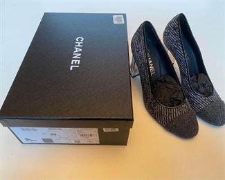 The Chanel High End Heels New With The Box Size 7.5 shown, and/or similar products are available for shipping or for browsing and purchase at Tysons Jewelry. The price is $400.

Please text or call 7032689529 for inquiries, or visit Tysons Jewelry located at:

8373 Leesburg Pike #12, Vienna Virginia 22182

Additional pictures are available upon request.

We buy gold and precious metals at 95%. Please see our website to learn more about specific prices, our other products/services & additional ways to get in contact:

https://tysonsjewelry.net

Jewelry resizing, and repair services are available at the store. Inquiries regarding gold, silver, precious metals, coins, watches, diamonds, cars, and collectibles are welcome!