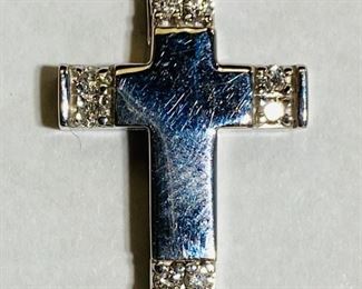 The 14K White Gold 0.12 Carat Diamonds 2 Grams Cross Pendant shown, and/or similar products are available for shipping or for browsing and purchase at Tysons Jewelry. The price is $280.

Please text or call 7032689529 for inquiries, or visit Tysons Jewelry located at:

8373 Leesburg Pike #12, Vienna Virginia 22182

Additional pictures are available upon request.

We buy gold and precious metals at 95%. Please see our website to learn more about specific prices, our other products/services & additional ways to get in contact:

https://tysonsjewelry.net

Jewelry resizing, and repair services are available at the store. Inquiries regarding gold, silver, precious metals, coins, watches, diamonds, cars, and collectibles are welcome!