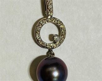 The 14K White Gold 0.09 Carat Diamonds Black Pearl 1.5 Grams Pendant shown, and/or similar products are available for shipping or for browsing and purchase at Tysons Jewelry. The price is $200.

Please text or call 7032689529 for inquiries, or visit Tysons Jewelry located at:

8373 Leesburg Pike #12, Vienna Virginia 22182

Additional pictures are available upon request.

We buy gold and precious metals at 95%. Please see our website to learn more about specific prices, our other products/services & additional ways to get in contact:

https://tysonsjewelry.net

Jewelry resizing, and repair services are available at the store. Inquiries regarding gold, silver, precious metals, coins, watches, diamonds, cars, and collectibles are welcome!