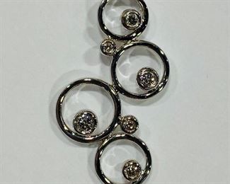 The 14K White Gold 0.10 Carat Diamonds 1.7 Grams Pendant shown, and/or similar products are available for shipping or for browsing and purchase at Tysons Jewelry. The price is $220.

Please text or call 7032689529 for inquiries, or visit Tysons Jewelry located at:

8373 Leesburg Pike #12, Vienna Virginia 22182

Additional pictures are available upon request.

We buy gold and precious metals at 95%. Please see our website to learn more about specific prices, our other products/services & additional ways to get in contact:

https://tysonsjewelry.net

Jewelry resizing, and repair services are available at the store. Inquiries regarding gold, silver, precious metals, coins, watches, diamonds, cars, and collectibles are welcome!