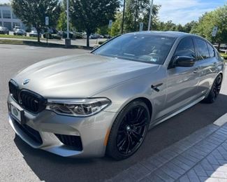 The 2020 BMW M5 Competition shown is for sale.
It is in excellent condition.
First Owner,
17900 Miles,
the VIN is WBSJF0C06LB449084.
The price is $88,000 and it is the final bottom price.
For inquiries, please call or text the 7032689529 or visit Tysons Jewelry located at: 8373 Leesburg Pike #12, Vienna Virginia 22182 More pictures can be viewed on our Google Store, in the 2020 BMW M5 Competition section: https://www.google.com/search?sxsrf=ALiCzsYHEh6MymF3dh25wQbEPXID2RYzfQ:1666110762177&q=Tysons+Jewelry&ludocid=3482357705316567291&gsas=1&lsig=AB86z5XerEnRdcJpYBZr7pId48ad&sa=X&ved=2ahUKEwi79oqhmur6AhXEUjUKHfYbDXMQhecIegQIFhAN&biw=1873&bih=961&dpr=1#lpc=lpc&scso=_ONVOY-3ZNIOj5NoPw42_mAg_109:0