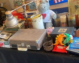 Record Player/ Decor/ Candles 