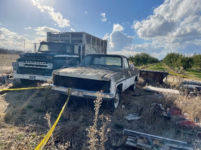 Ripon California Ranch Estate Sale old trucks starts on 11/10/2022