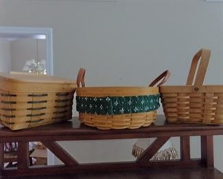 LONGABERGER AND OTHER BASKETS
