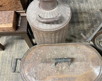 Huge selection of copper.