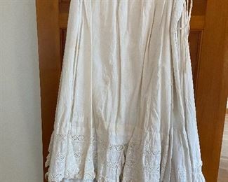 Vintage muslin skirts
