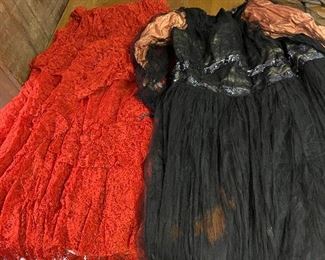 Mother's dresses Flamenco and witch??