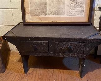 Antique Cobblers bench
